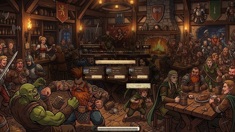 Recruiting at the tavern